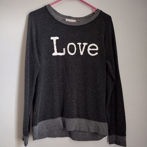 Grayson Threads medium gray sweatshirt